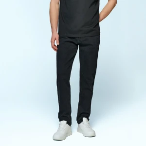 Czarne jeansy slim fit House