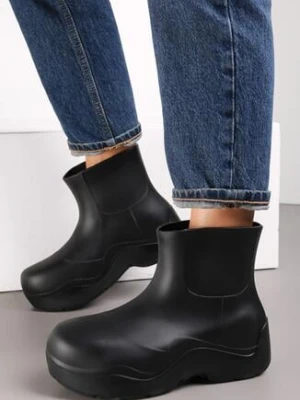 Czarne Kalosze Gumowe Jenifry