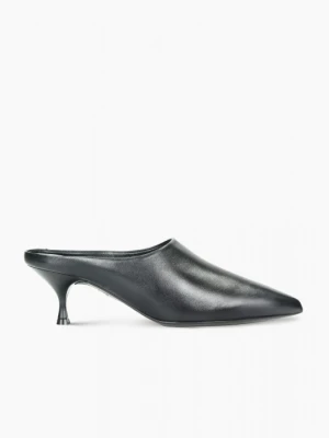 Czarne klapki damskie 7mil