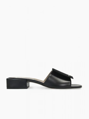 Czarne klapki damskie 7mil