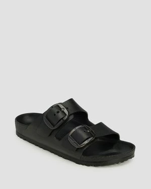 Czarne Klapki Damskie Birkenstock Arizona Big Buckle Eva