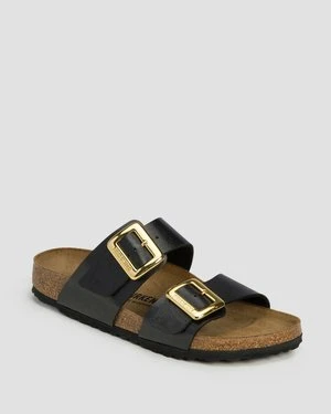 Czarne Klapki Damskie Birkenstock Sydney Cb Bf