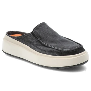 Czarne Klapki Jeep Stylowe Obuwie Damskie