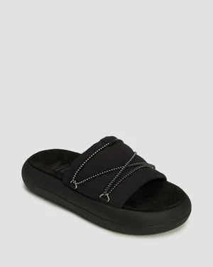 Czarne Klapki Moon Boot Icon Slide