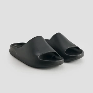 Czarne klapki piankowe House