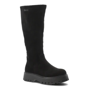 Czarne Kozaki Big Star Ocieplane Obuwie Damskie