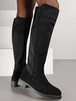 Czarne Kozaki Vices Typu Muszkieterki Anlave ballada