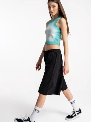 Czarne krótkie spodenki model jorts Reporter Young