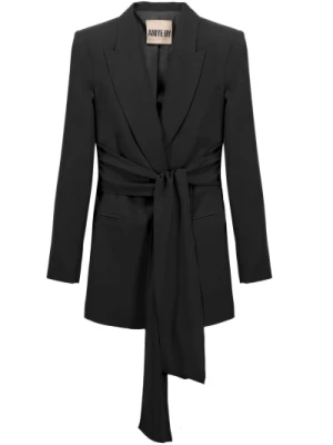 Czarne kurtki dla kobiet Aniye By