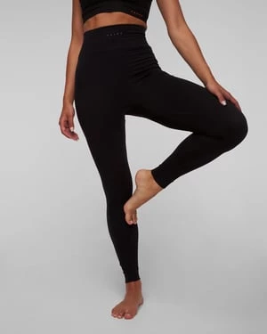 Czarne Leginsy Do Jogi Damskie Falke Yoga