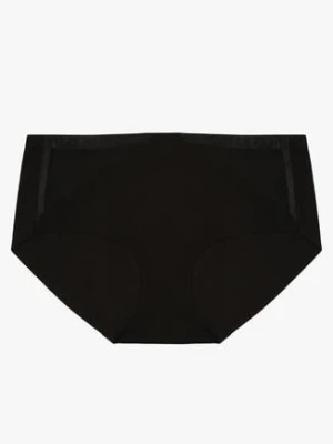 Czarne Majtki Figi Bezszwowe z Wysokim Stanem Kolaviellea invisi feminine