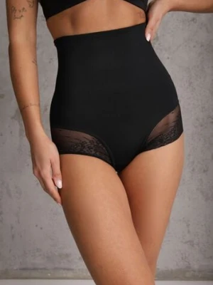 Czarne Majtki Modelujące High Waist Emiree han