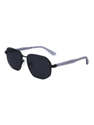 Czarne/Niebieskie Okulary przeciwsłoneczne Ck23102S Calvin Klein