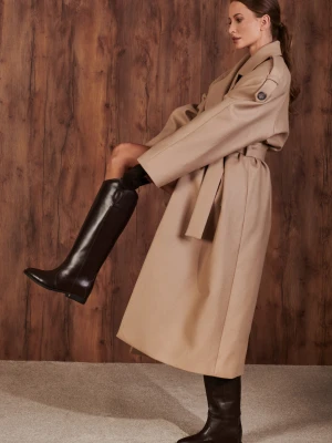 Czarne oficerki skórzane CARINII B10486-E50-000-000-000