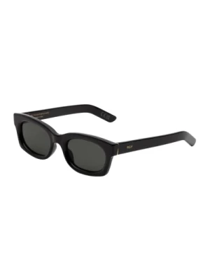 Czarne okulary przeciwsłoneczne Ambos styl Retrosuperfuture