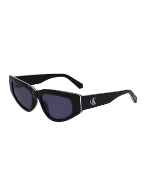 Czarne okulary przeciwsłoneczne CKJ23603Sf-001 Calvin Klein