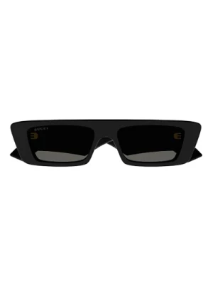 Czarne okulary przeciwsłoneczne dla kobiet Gucci