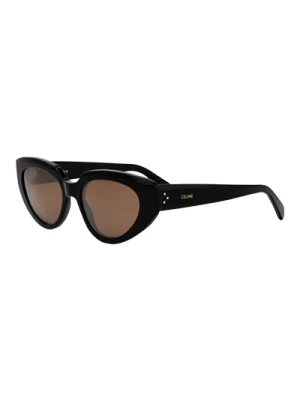 Czarne okulary przeciwsłoneczne dodatki damskie Ss24 Celine