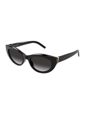 Czarne okulary przeciwsłoneczne dodatki damskie Ss24 Saint Laurent