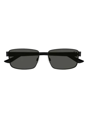 Czarne okulary przeciwsłoneczne w kształcie kwadratu dla mężczyzn Puma