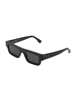 Czarne okulary przeciwsłoneczne z soczewkami Zeiss Retrosuperfuture