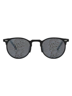 Czarne okulary przeciwsłoneczne ze stylem P24Jd012 Pleasures