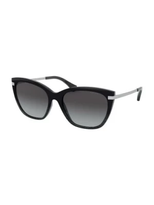Czarne oprawki okularów Modny model Ralph Lauren