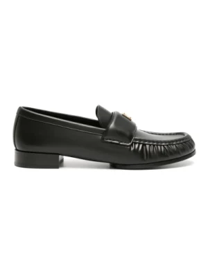 Czarne płaskie buty z motywem 4G Givenchy