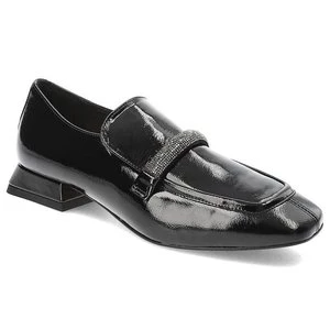 Czarne Półbuty Armodo Stylowe Buty Damskie