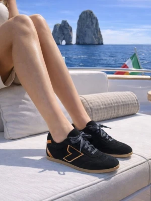 Czarne półbuty damskie 7mil