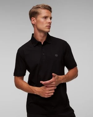 Czarne polo męskie Hugo Boss C-Parris