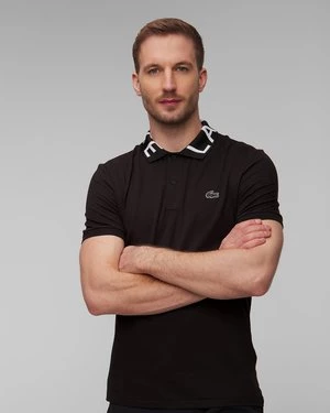 Czarne Polo Męskie Lacoste Ph7495