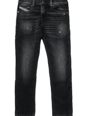 Czarne proste jeansy - 1995 Diesel