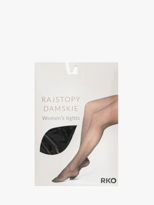 Czarne rajstopy damskie 30 DEN Ryłko