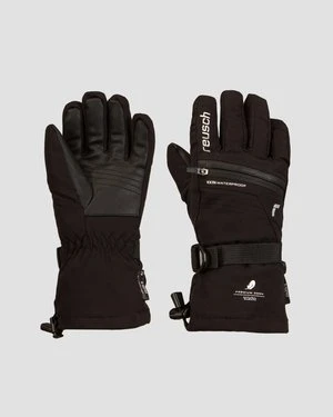 Czarne rękawice narciarskie dziecięce Reusch Lando R-TEX® XT