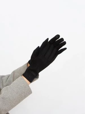 Czarne rękawiczki damskie Shelvt