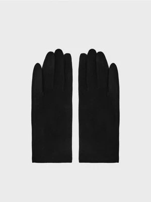 Czarne rękawiczki z funkcją dotykową House
