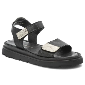 Czarne Sandały Armodo Modne Obuwie Damskie