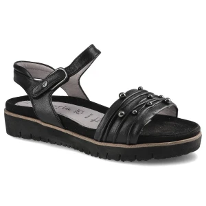 Zdjęcie produktu Czarne Sandały Damskie Tamaris Modne Buty Letnie