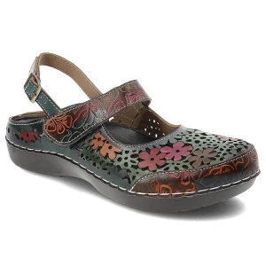 Czarne Sandały Laura Vita Modne Buty Damskie