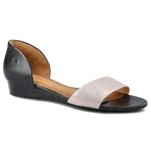 Czarne Sandały Maciejka Damskie Modne Letnie Buty