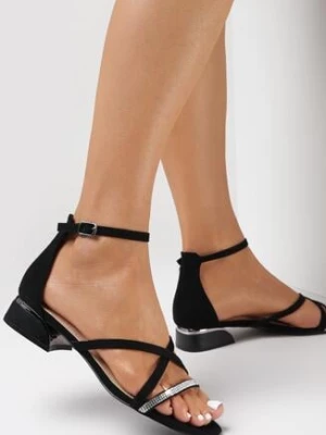 Czarne Sandały Orope