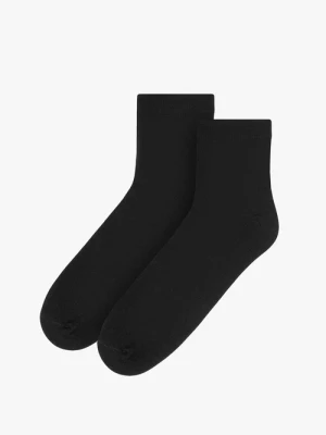 Czarne skarpetki damskie za kostkę Ryłko