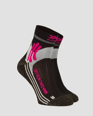 Czarne Skarpety Biegowe Damskie X-socks Sky Run Two 4.0