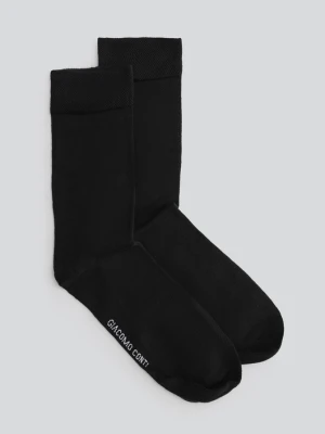 Czarne skarpety męskie 03100A90GAC Giacomo Conti