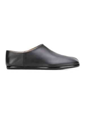 Czarne Skórzane Buty Slip-On Maison Margiela