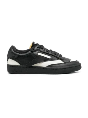 Czarne Skórzane Casual Sneakers Kobiety Maison Margiela