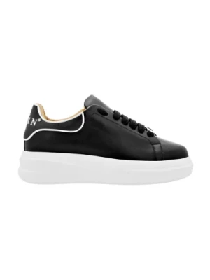 Czarne Sneakers Stylowy Design Philipp Plein