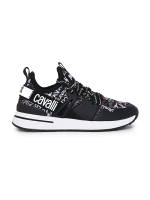 Czarne Sneakersy Buty Just Cavalli