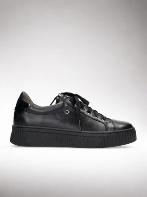 Czarne sneakersy damskie 7mil